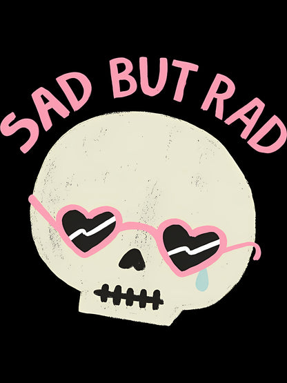 SAD BUT RAD WASHED TSHIRT