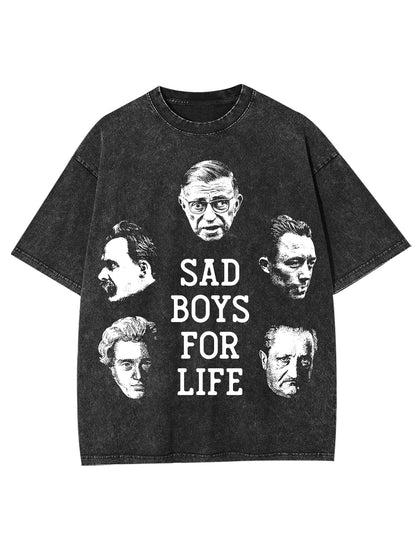 SAD BOYS FOR LIFE WASHED TSHIRT