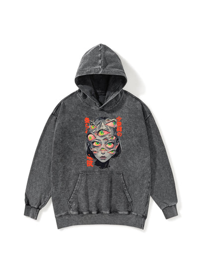 THOUSAND EYED FANTASY WASHED HOODIE