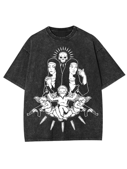 HEAVEN GANG WASHED TSHIRT