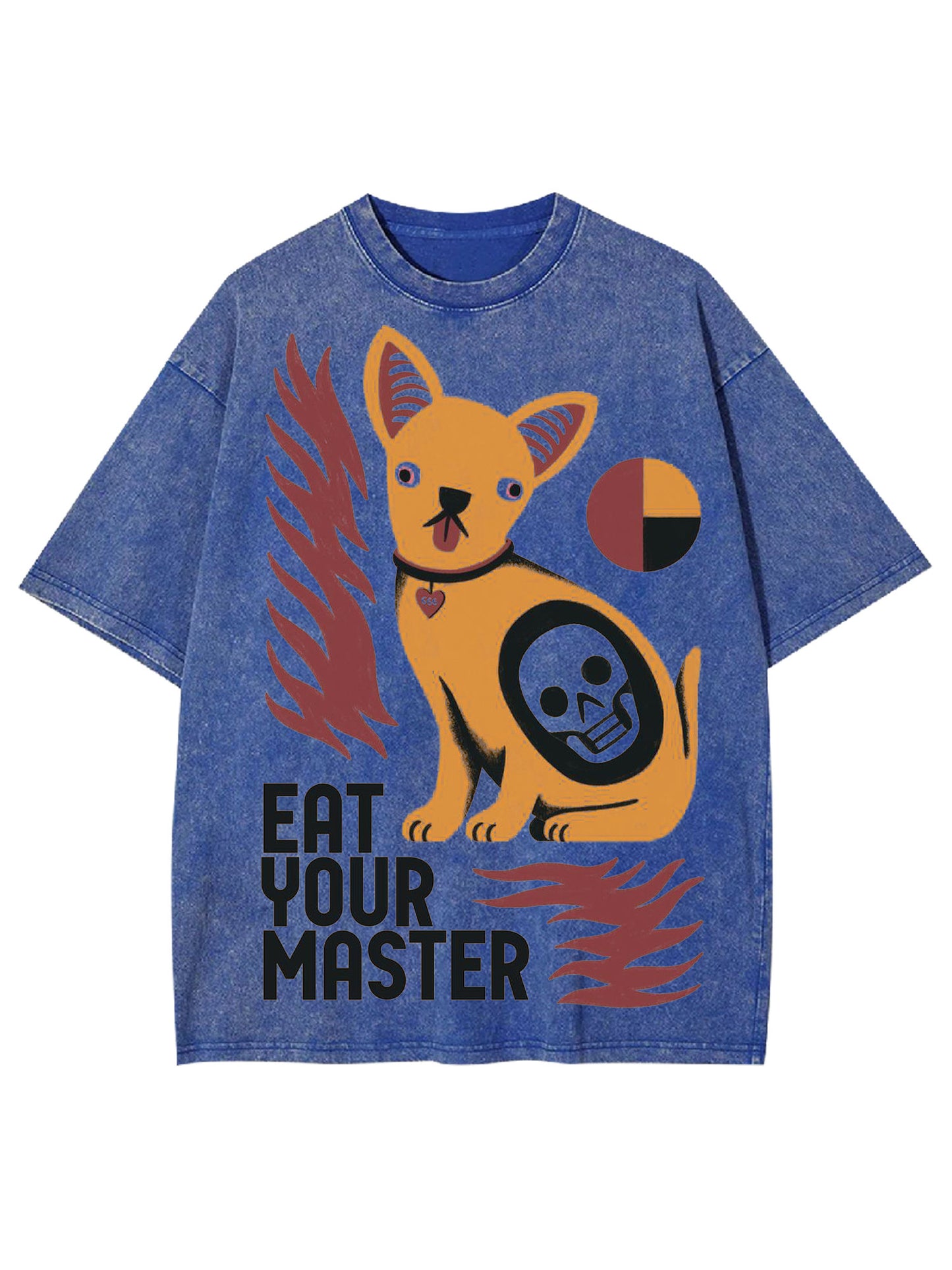 EAT YOUR MASTER WASHED TSHIRT