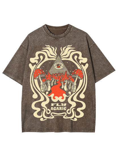 FANTASY MUSHROOM WASHED TSHIRT