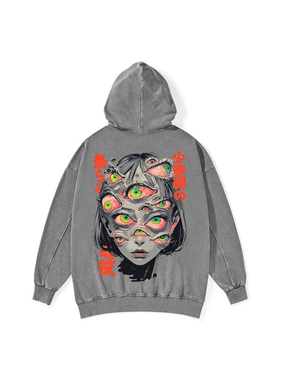 THOUSAND EYED FANTASY WASHED HOODIE