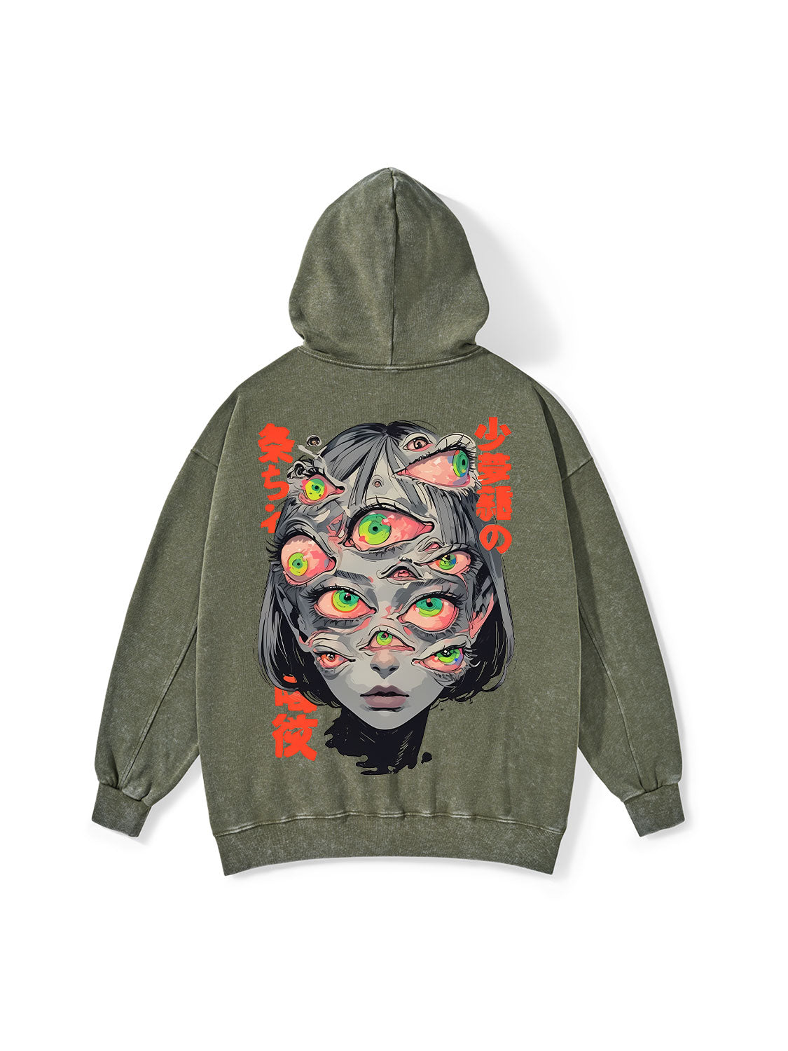 THOUSAND EYED FANTASY WASHED HOODIE