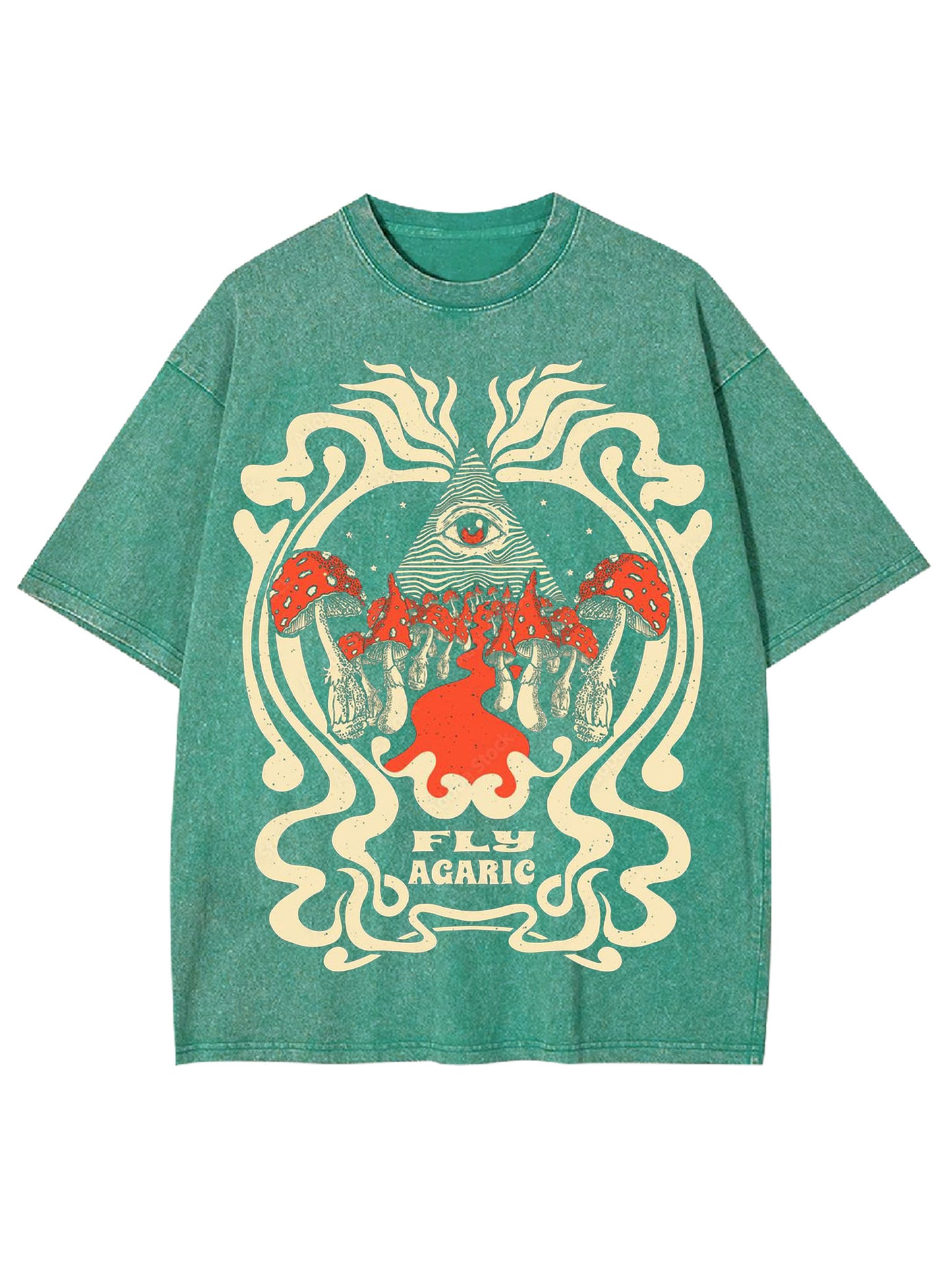 FANTASY MUSHROOM WASHED TSHIRT