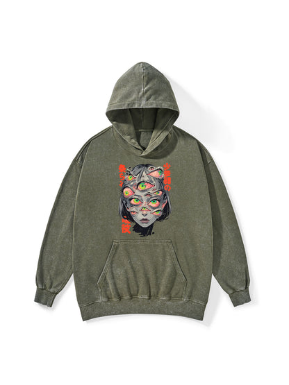 THOUSAND EYED FANTASY WASHED HOODIE