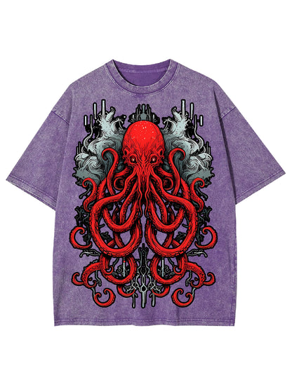 ABYSSAL SEA MONSTER WASHED TSHIRT