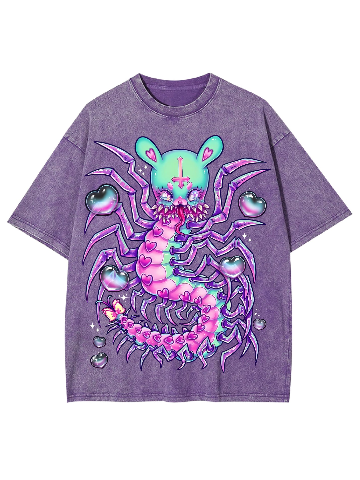 CENTIPEDE SWEETHEART WASHED TSHIRT