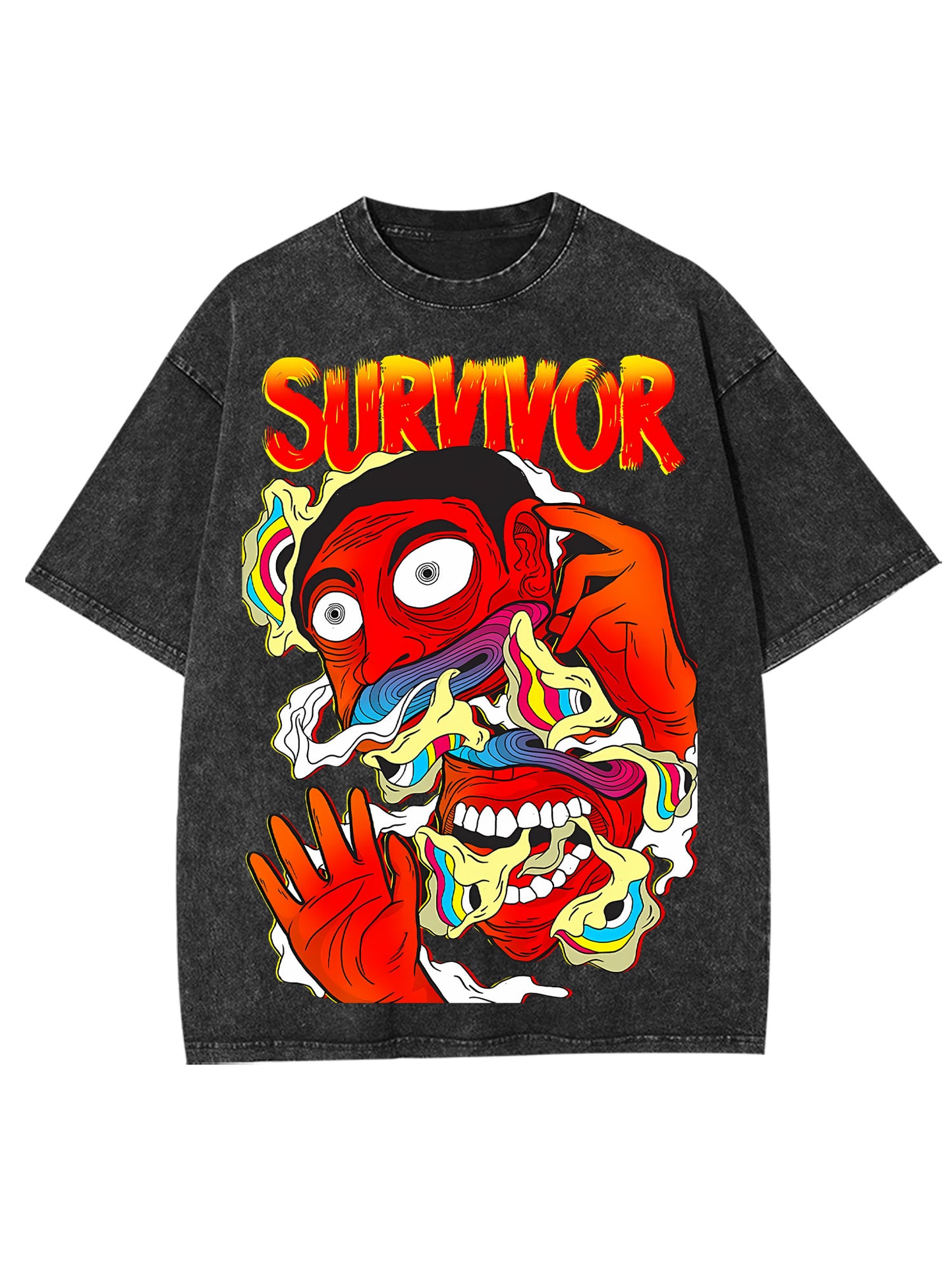 SURVIVOR WASHED TSHIRT