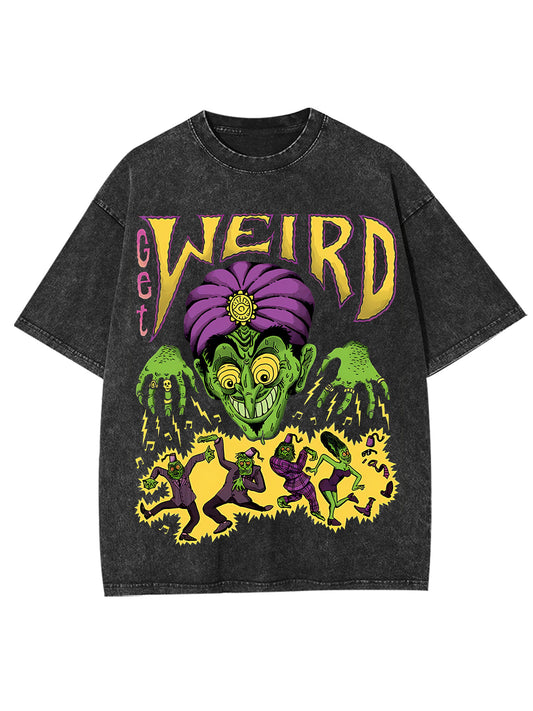 GET WEIRD WASHED TSHIRT