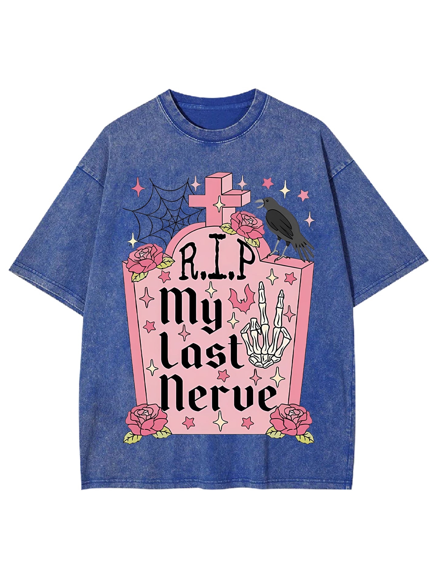 MY LAST NERVE WASHED TSHIRT