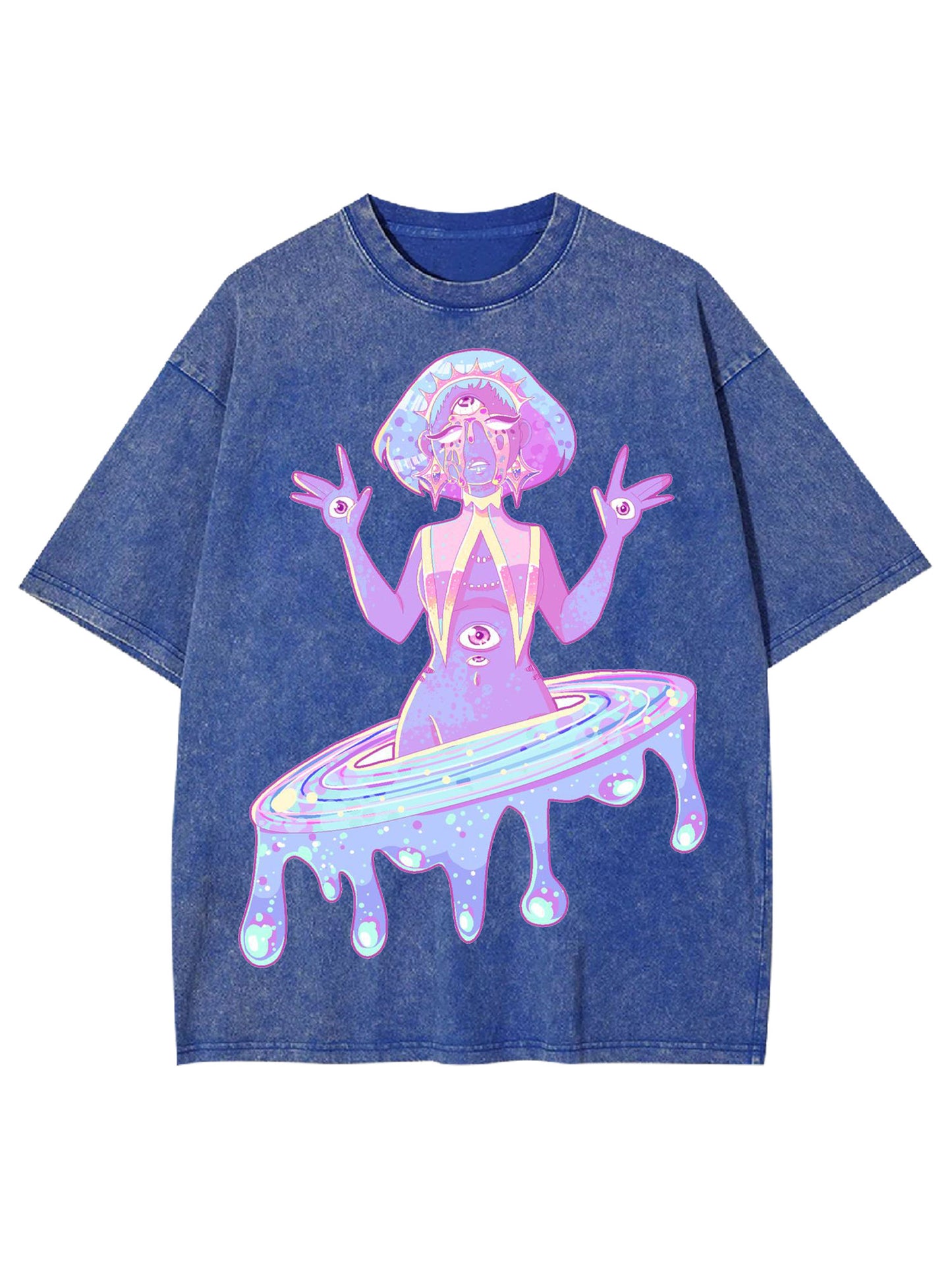 THREE EYED GOD WASHED TSHIRT