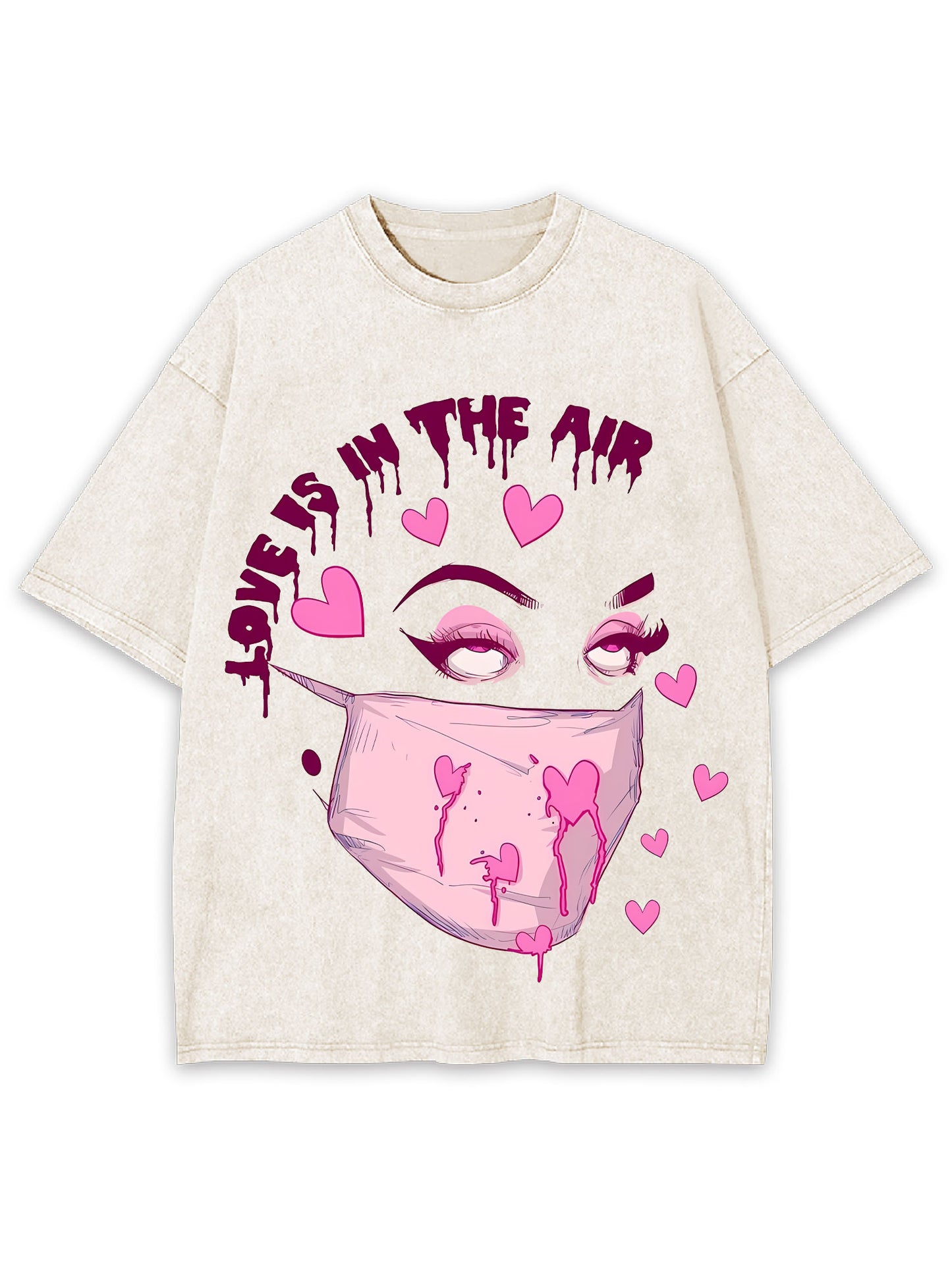 LOVE IS IN THE AIR WASHED TSHIRT