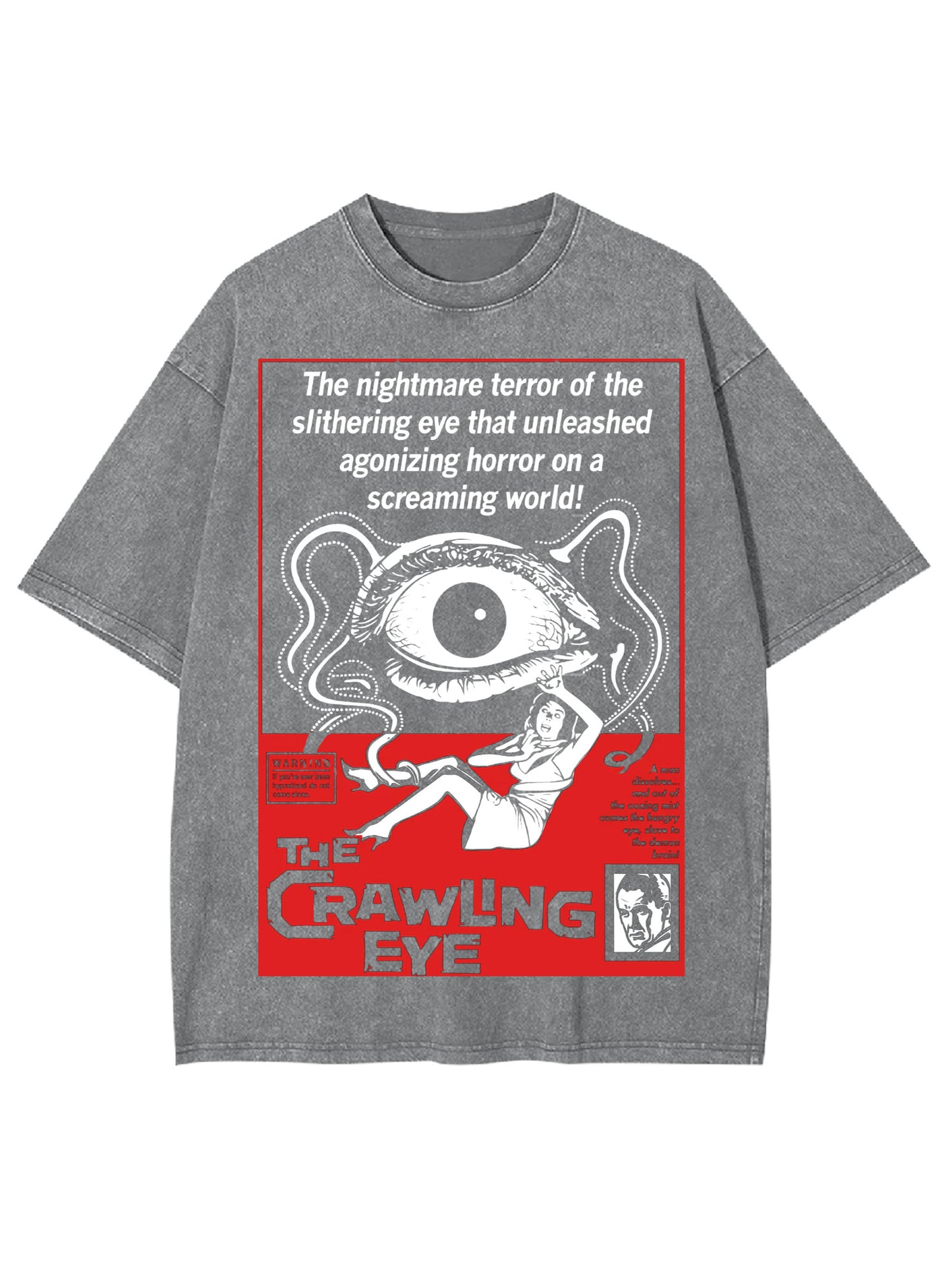 THE CRAWLING EYE WASHED TSHIRT