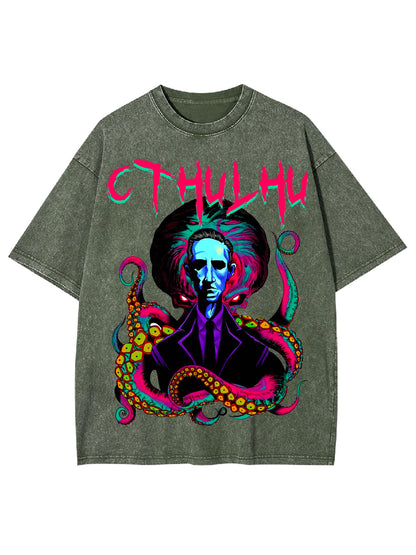 CTHULHU WASHED TSHIRT