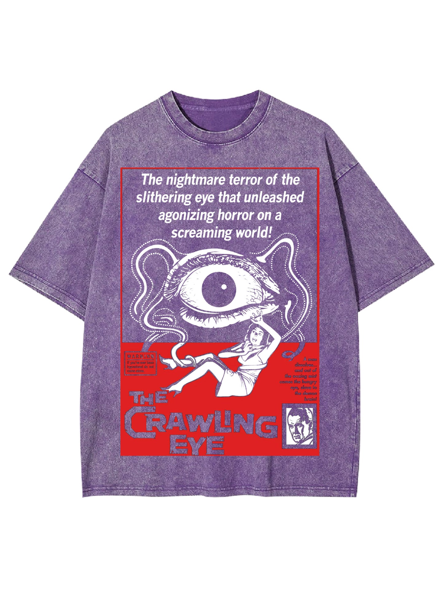 THE CRAWLING EYE WASHED TSHIRT