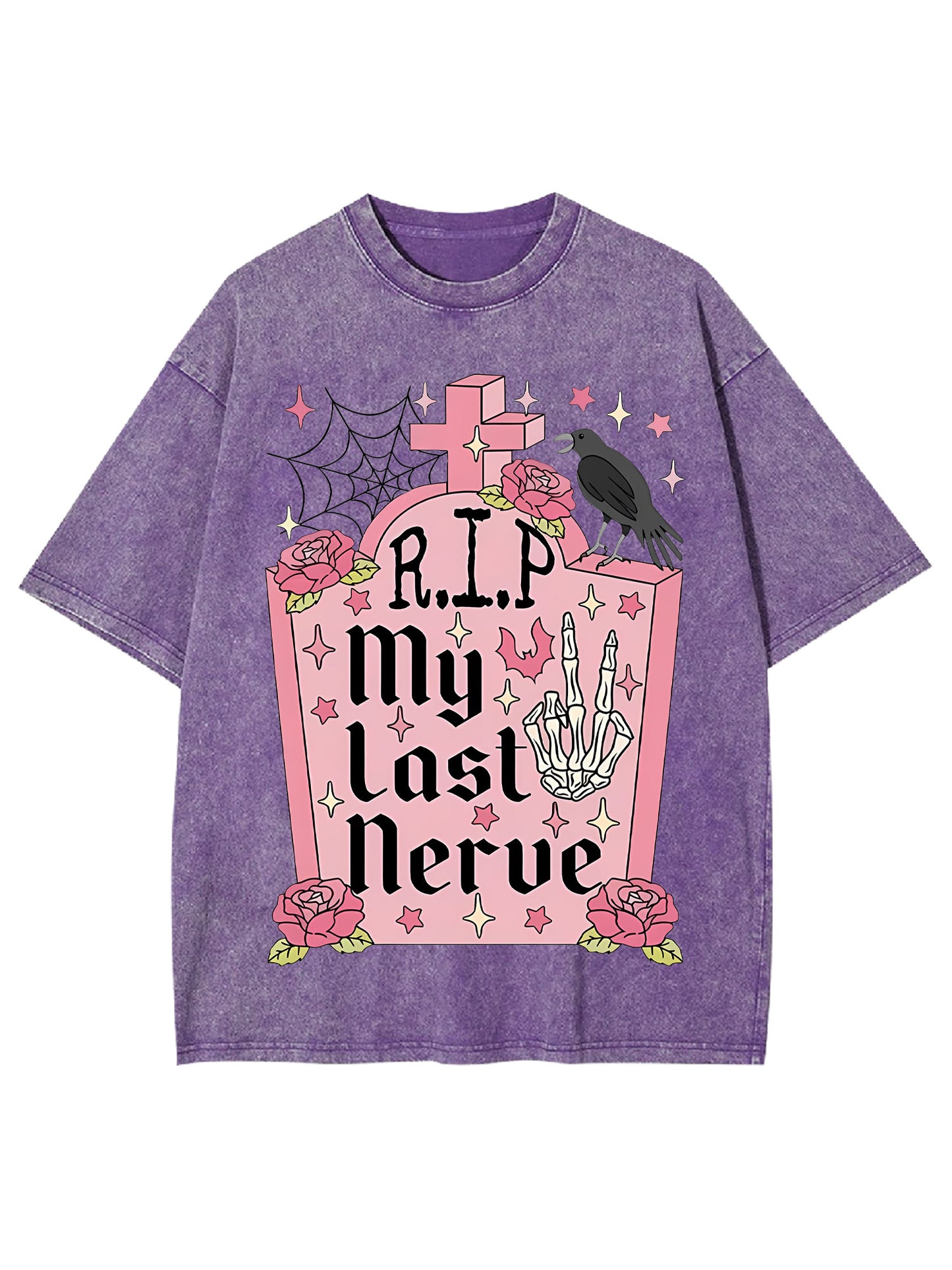 MY LAST NERVE WASHED TSHIRT