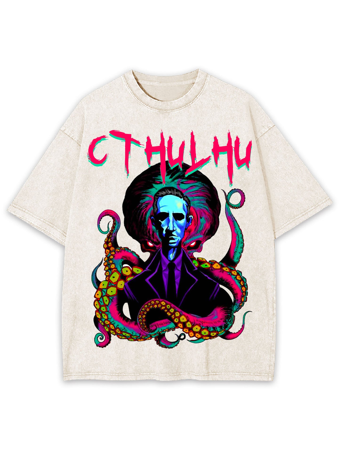 CTHULHU WASHED TSHIRT