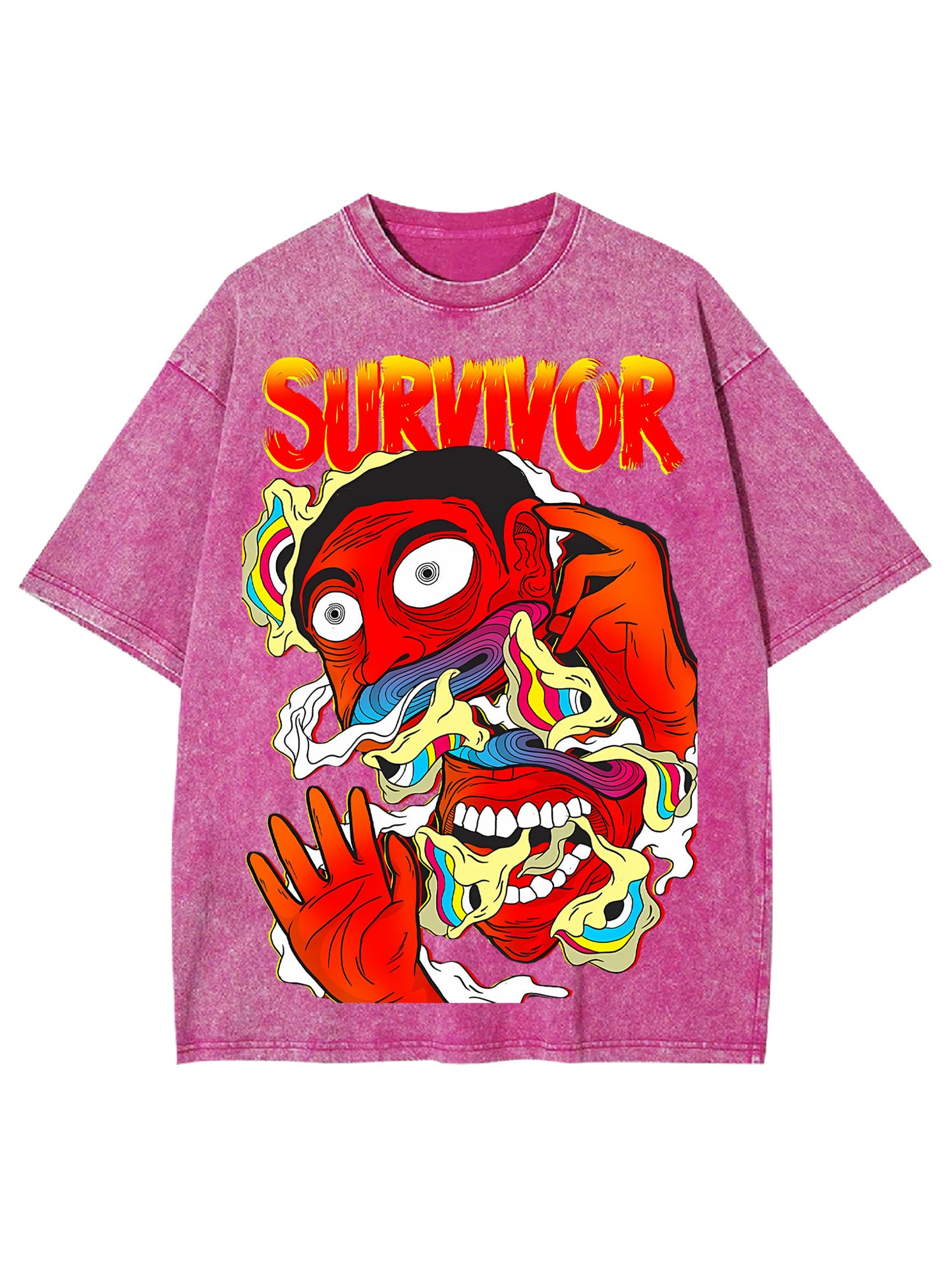 SURVIVOR WASHED TSHIRT