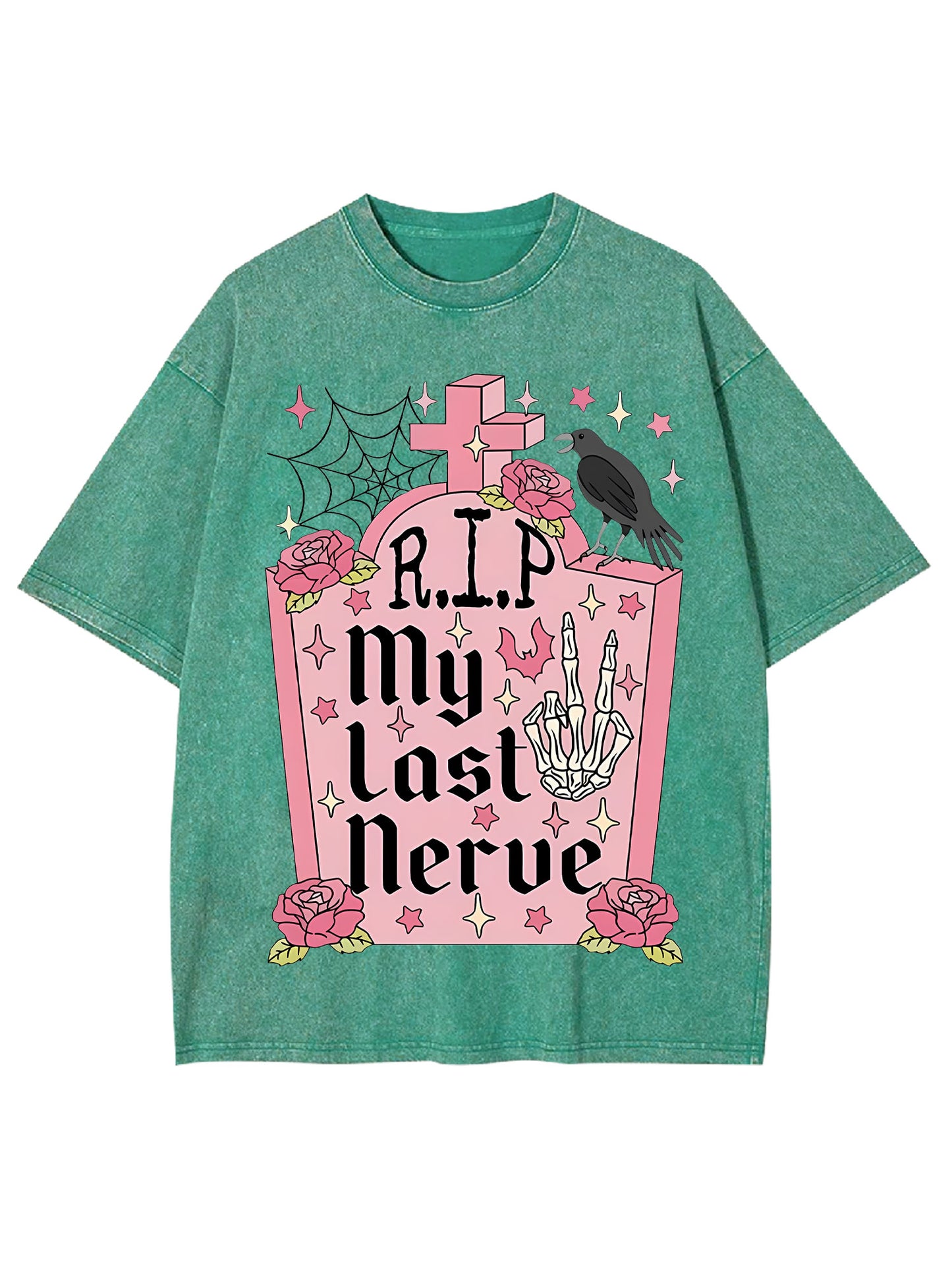 MY LAST NERVE WASHED TSHIRT