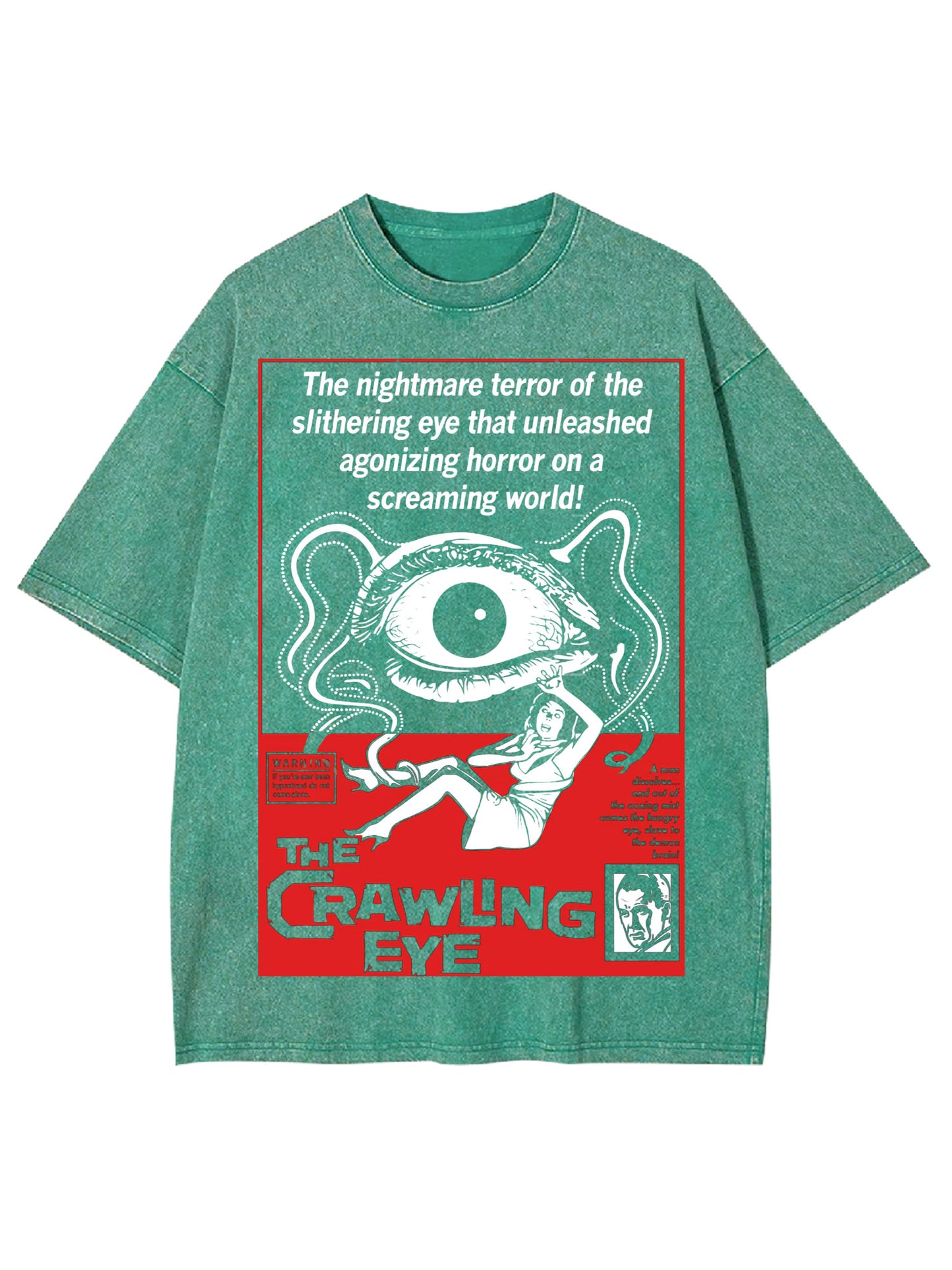 THE CRAWLING EYE WASHED TSHIRT