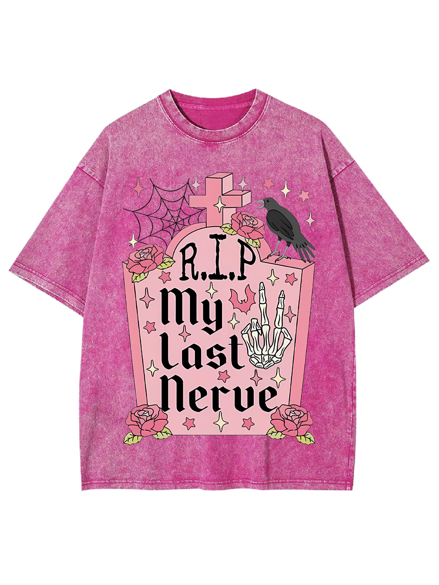 MY LAST NERVE WASHED TSHIRT