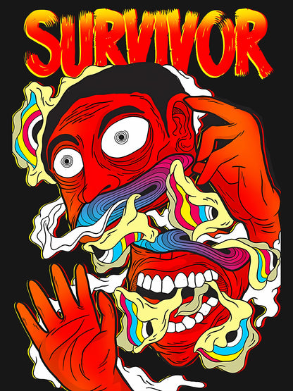 SURVIVOR WASHED TSHIRT