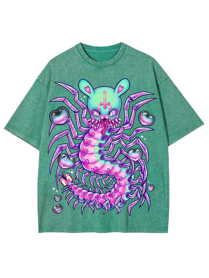 CENTIPEDE SWEETHEART WASHED TSHIRT