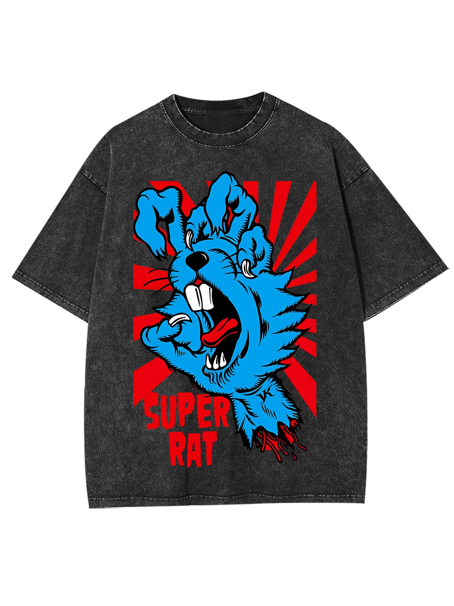 SUPER RAT WASHED TSHIRT