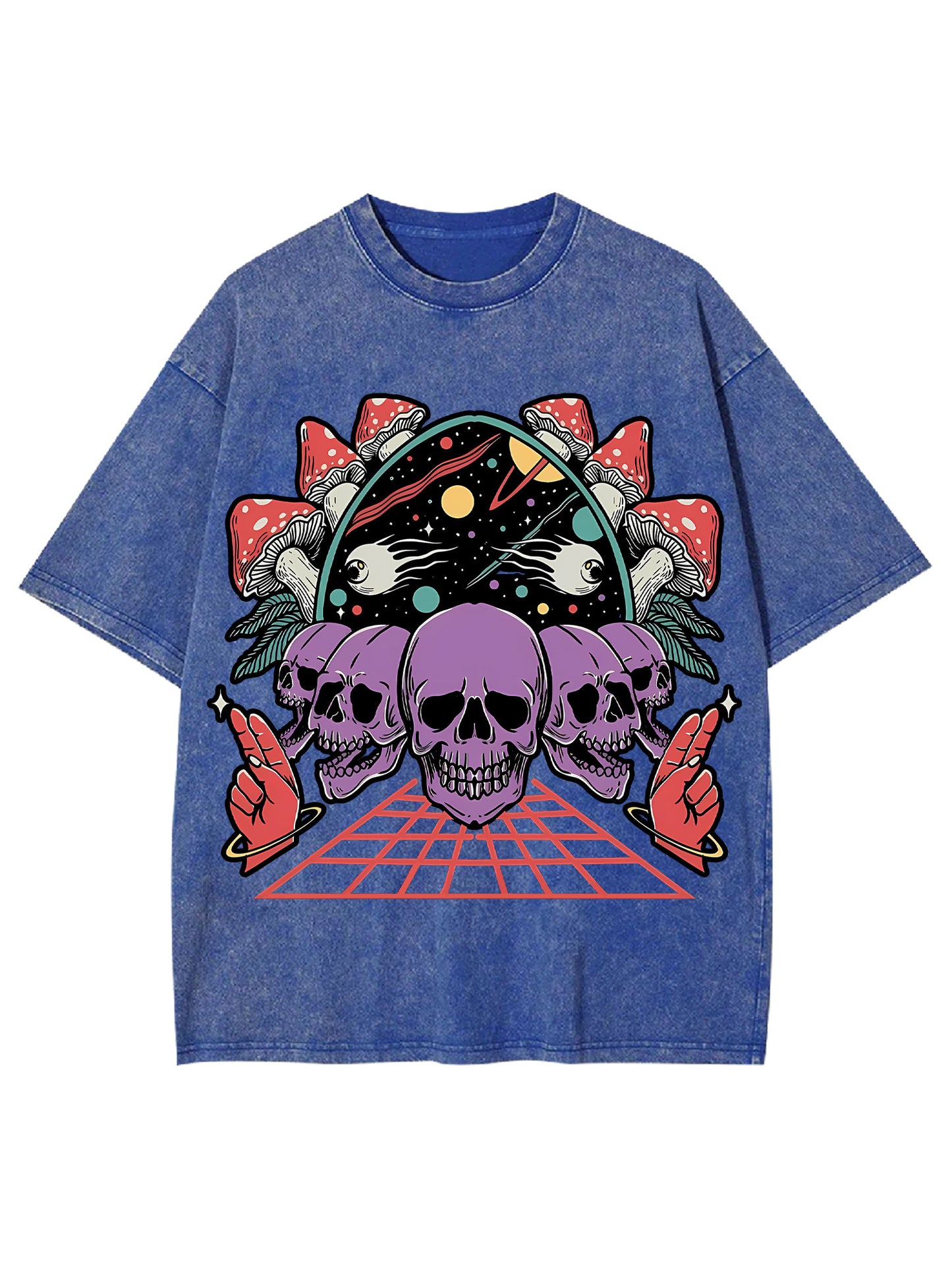 PSYCHEDELIC ADVENTURE WASHED TSHIRT