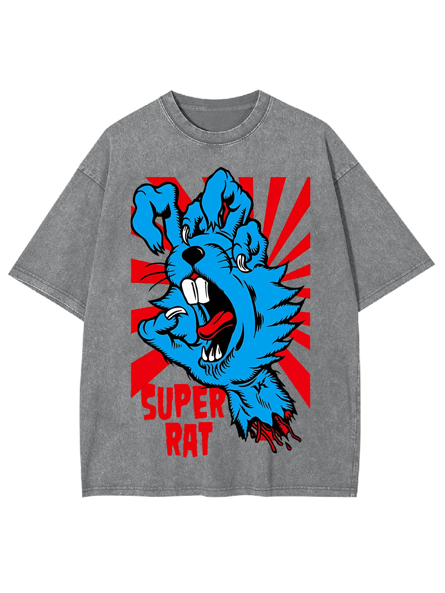 SUPER RAT WASHED TSHIRT