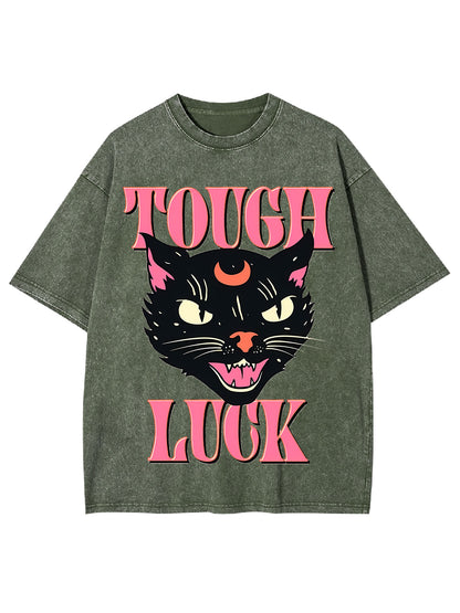 TOUGH LUCK WASHED TSHIRT