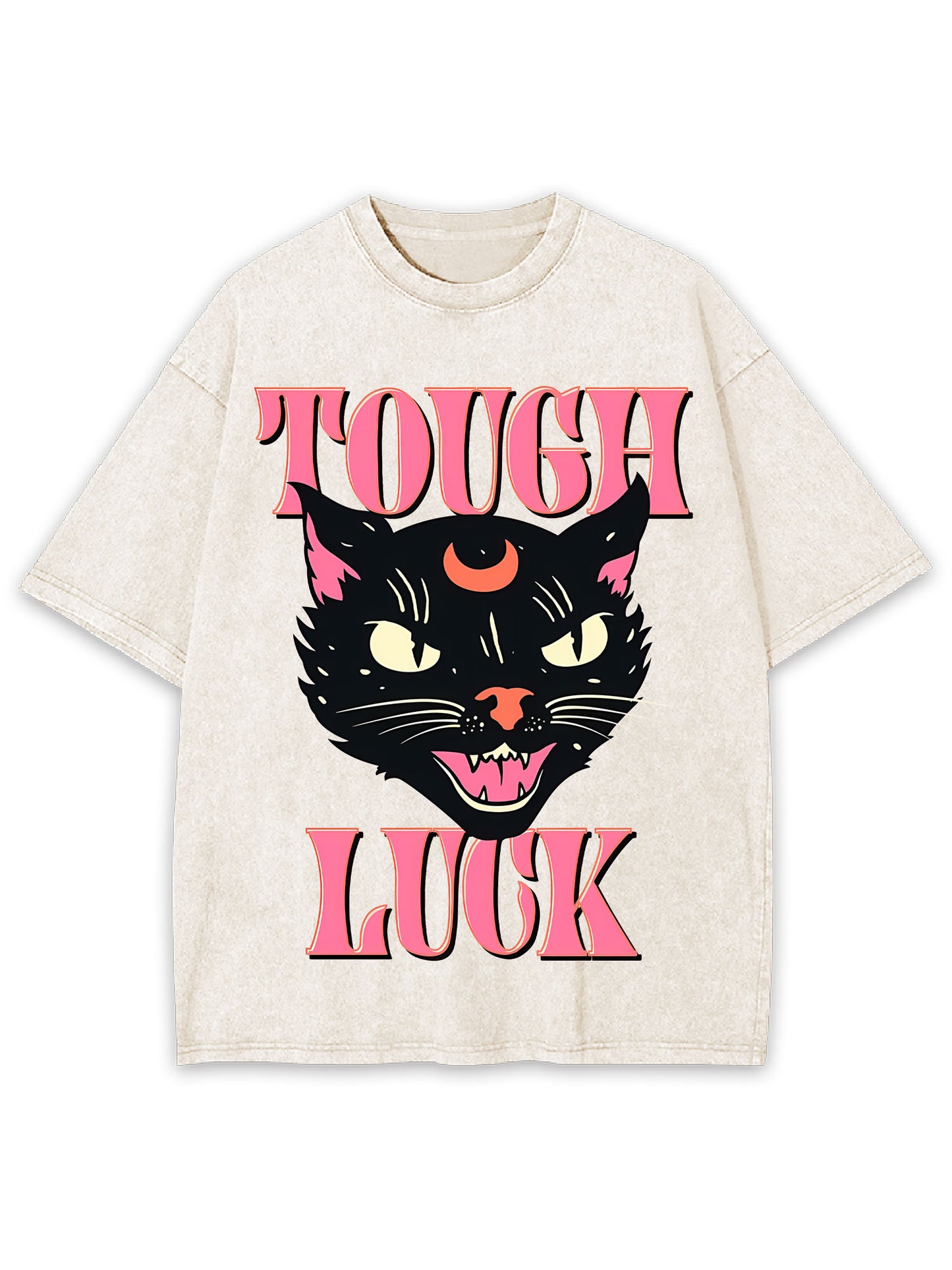 TOUGH LUCK WASHED TSHIRT