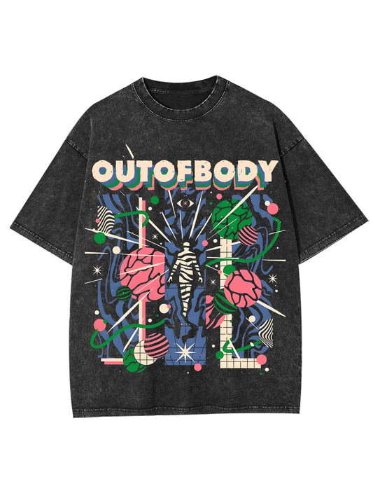 OUT OF BODY WASHED TSHIRT