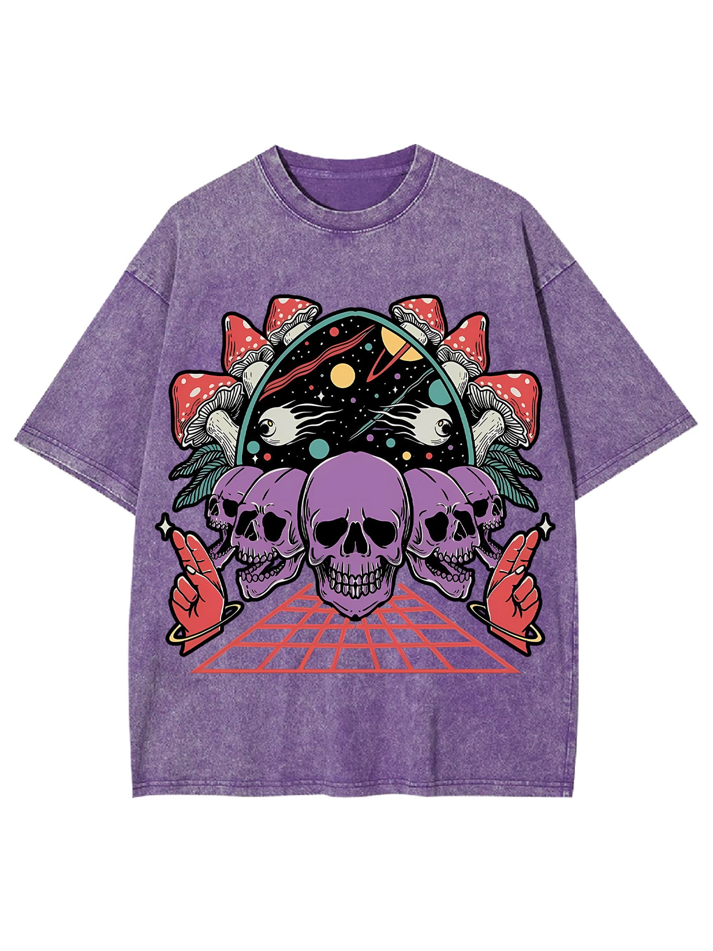 PSYCHEDELIC ADVENTURE WASHED TSHIRT