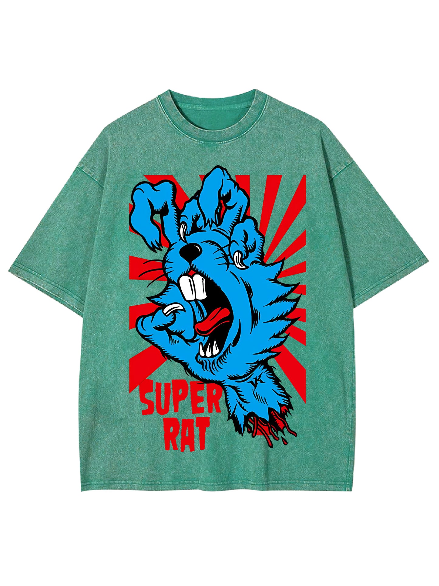 SUPER RAT WASHED TSHIRT