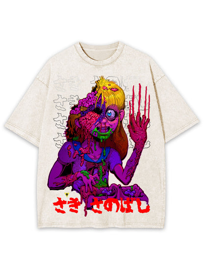 SAKI SANOBASHI WASHED TSHIRT