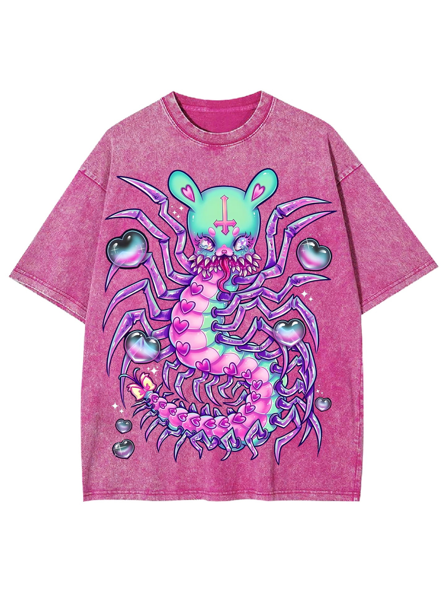 CENTIPEDE SWEETHEART WASHED TSHIRT