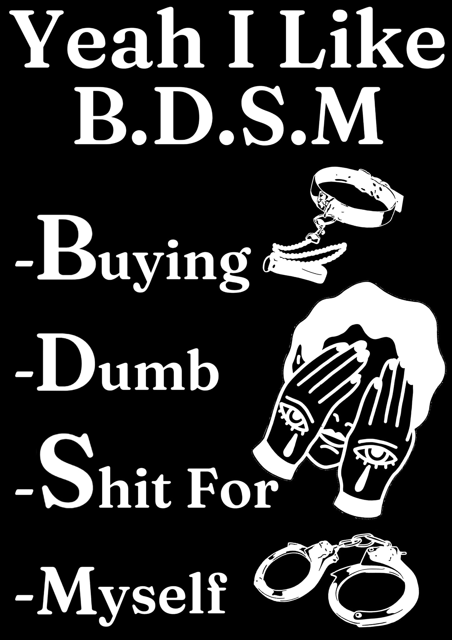 BDSM WASHED TSHIRT