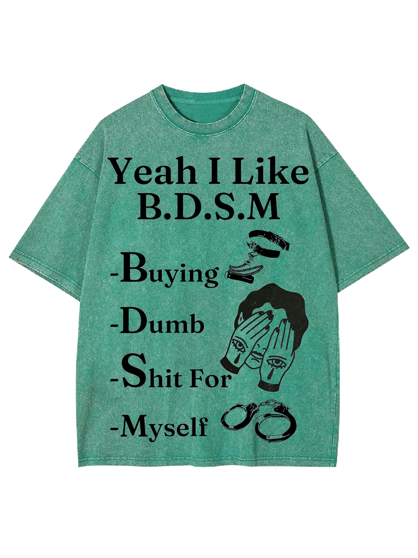 BDSM WASHED TSHIRT