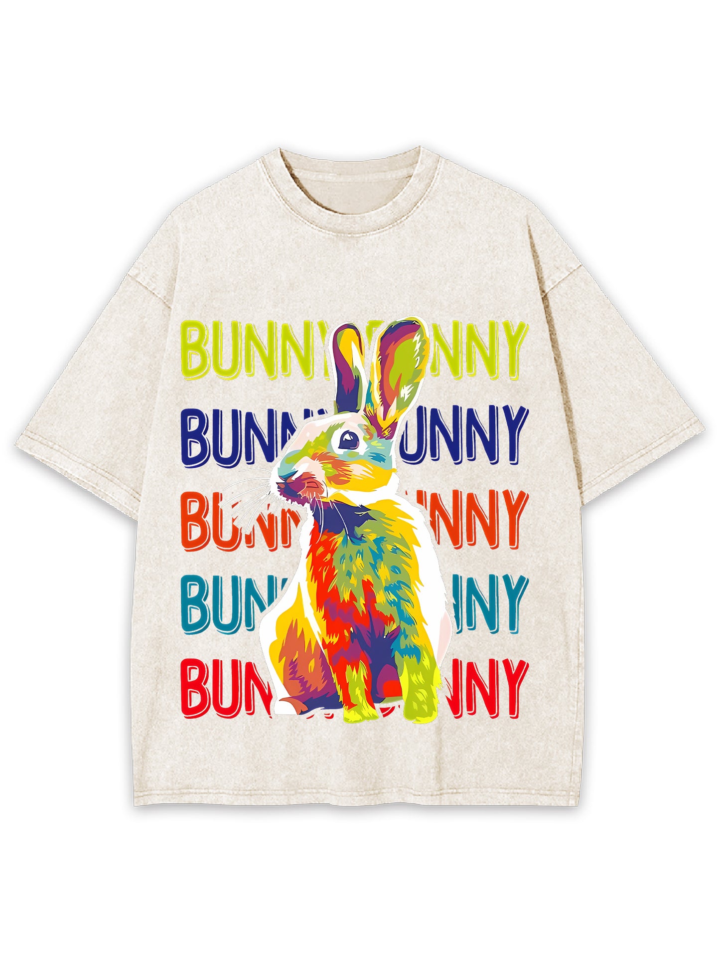 BUNNY WASHED TSHIRT