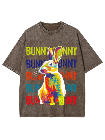 BUNNY WASHED TSHIRT