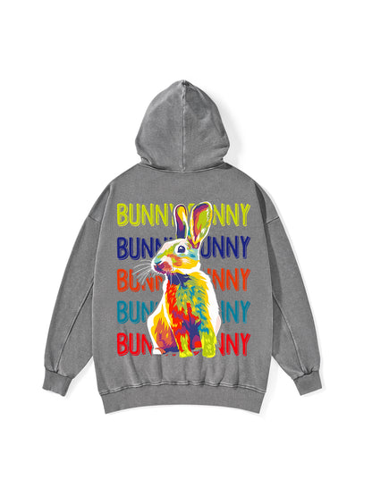 BUNNY WASHED HOODIE