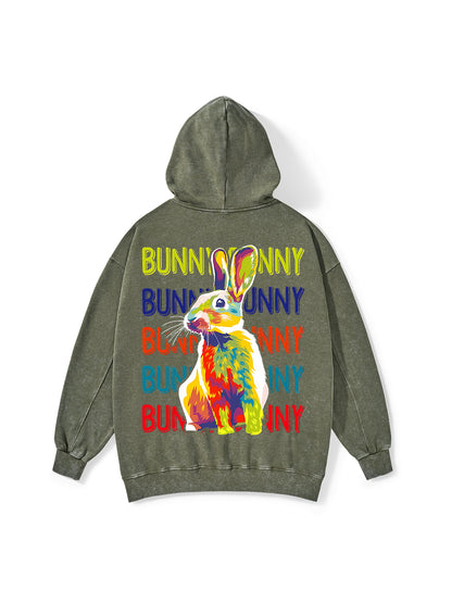 BUNNY WASHED HOODIE