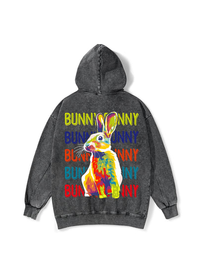 BUNNY WASHED HOODIE