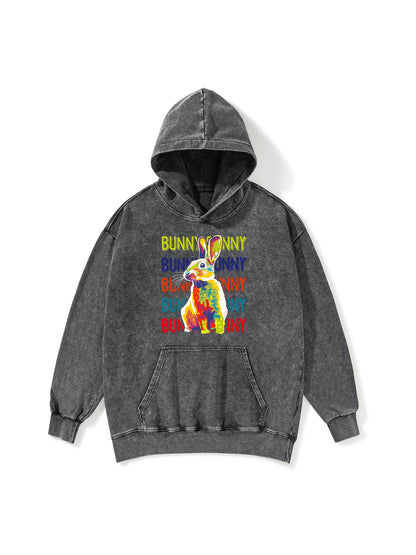 BUNNY WASHED HOODIE