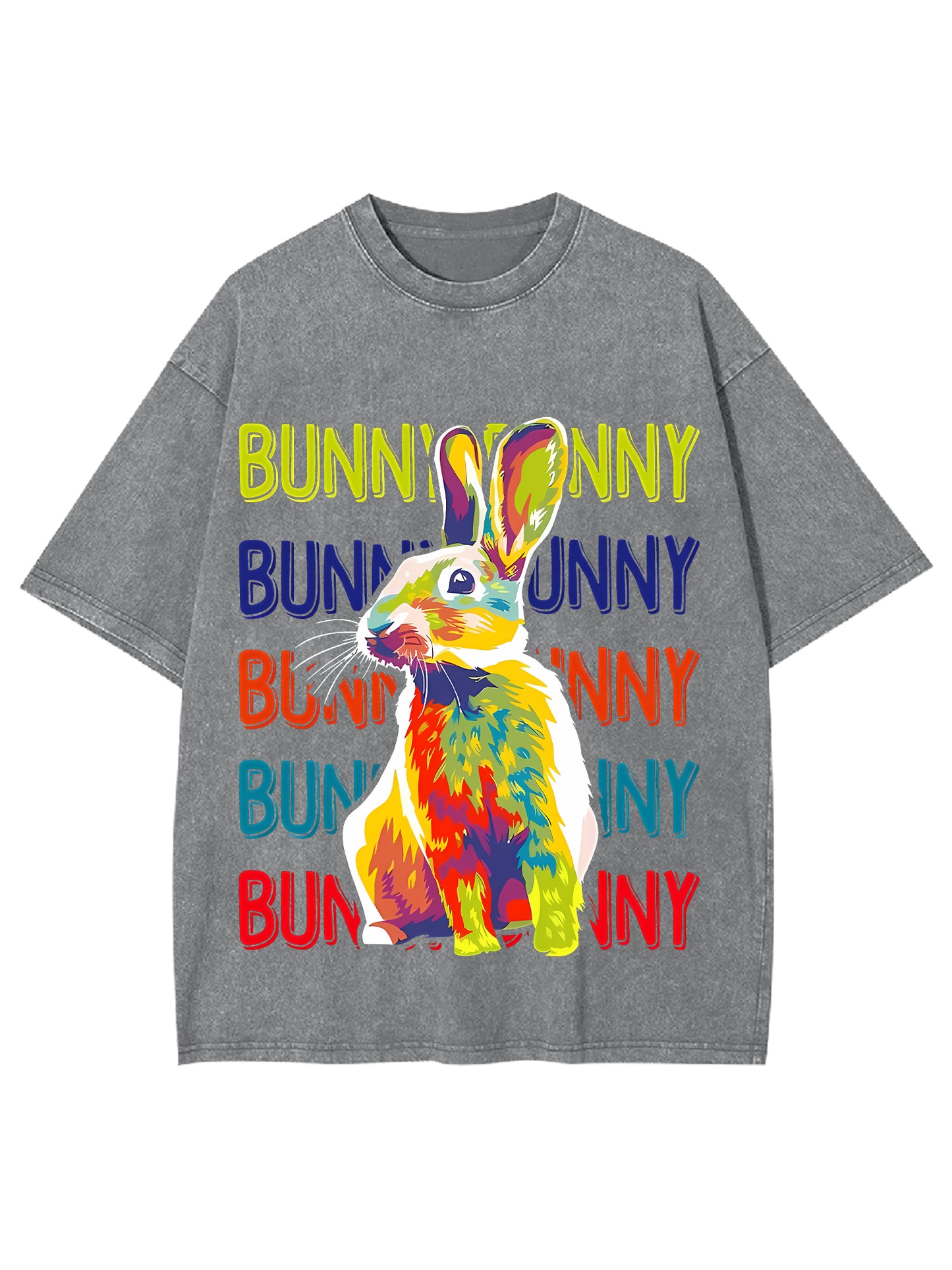 BUNNY WASHED TSHIRT