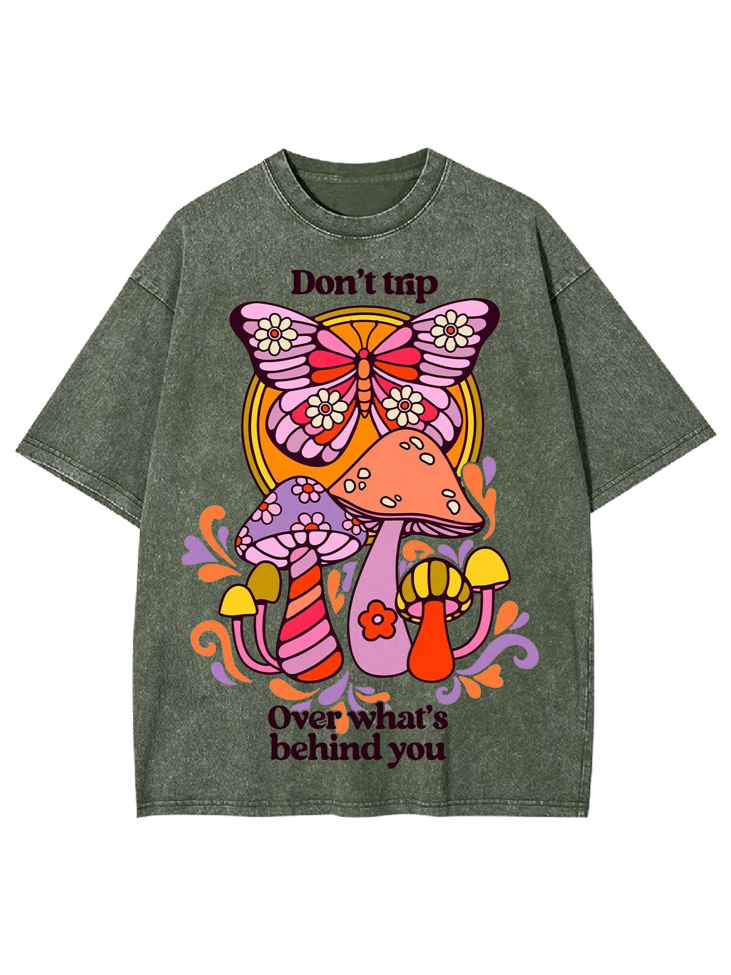 DON'T TRIP WASHED TSHIRT