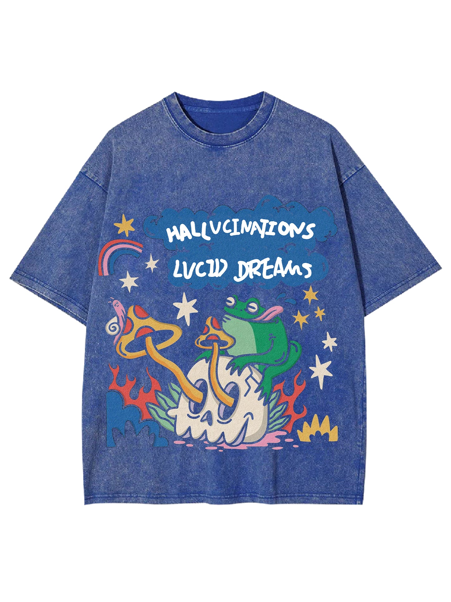 HALLUCINATIONS  LUCID DREAMS WASHED TSHIRT