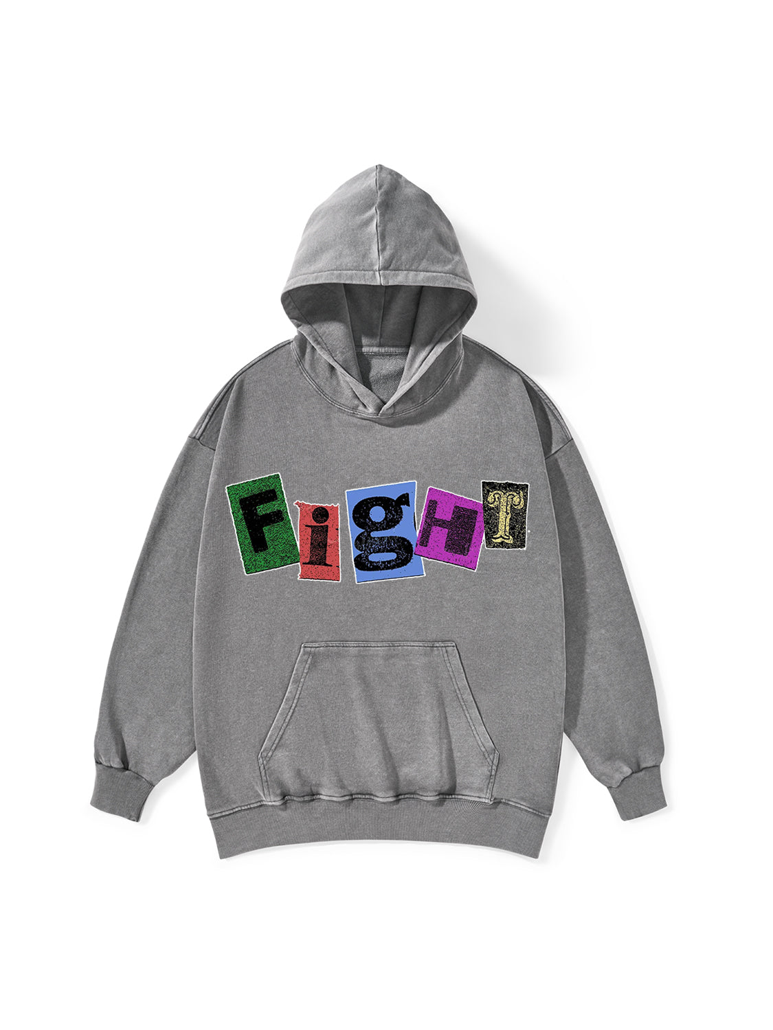 HIGHT WASHED HOODIE